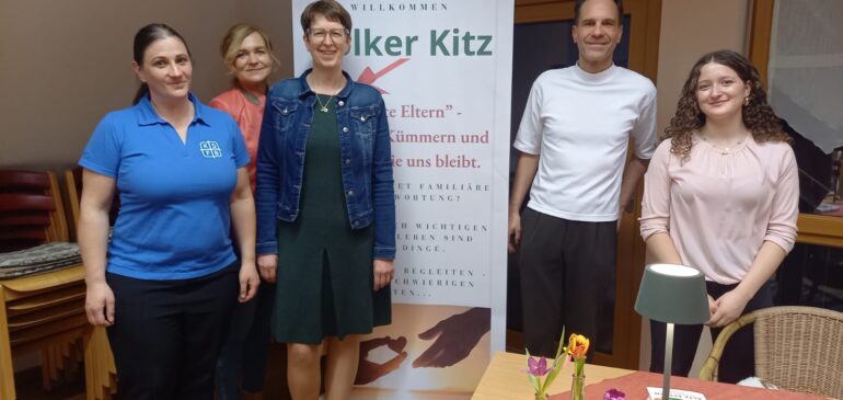 Autorenlesung mit Volker Kitz  „Alte Eltern – über das Kümmern und die Zeit, die uns bleibt“