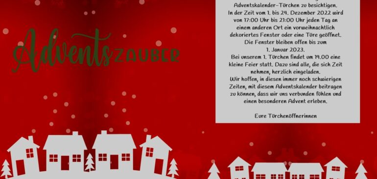 AdventsZAUBER in Pleiskirchen