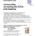 Vereinsausflug nach Augsburg