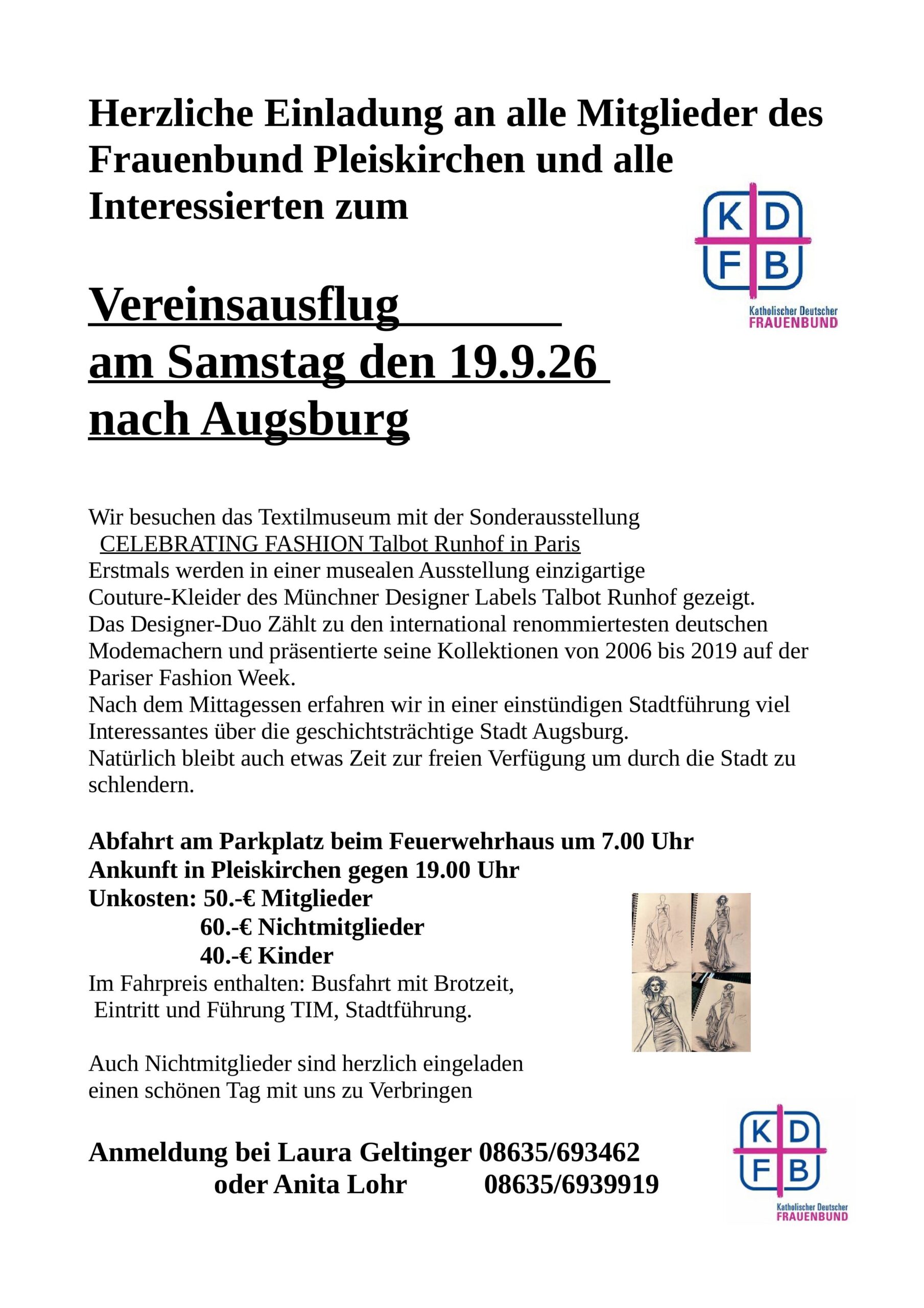 Vereinsausflug nach Augsburg